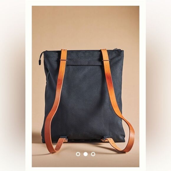 Anthropologie Marimekko Canvas Backpack Color:
BLACK
